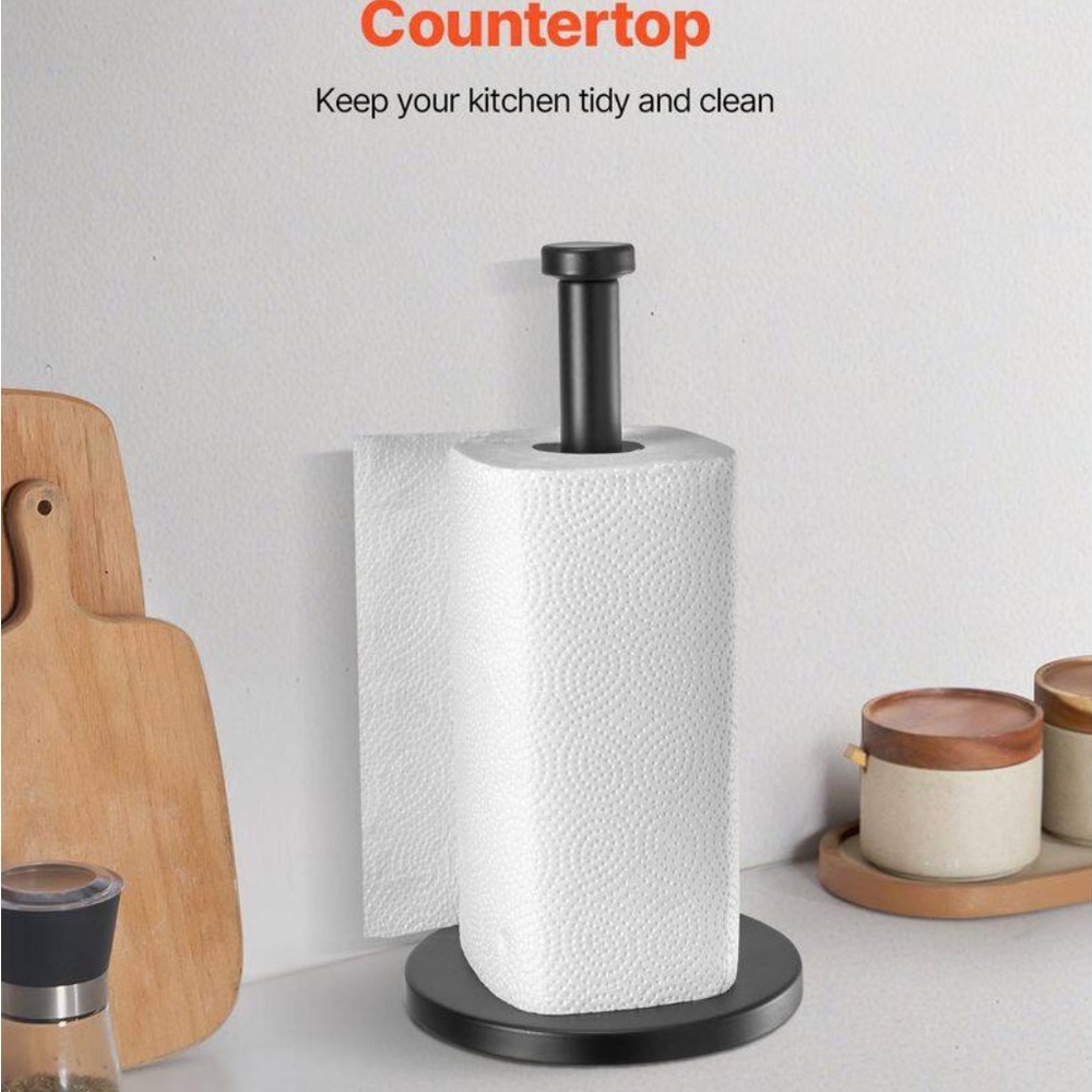Target Black Paper Towel Holder